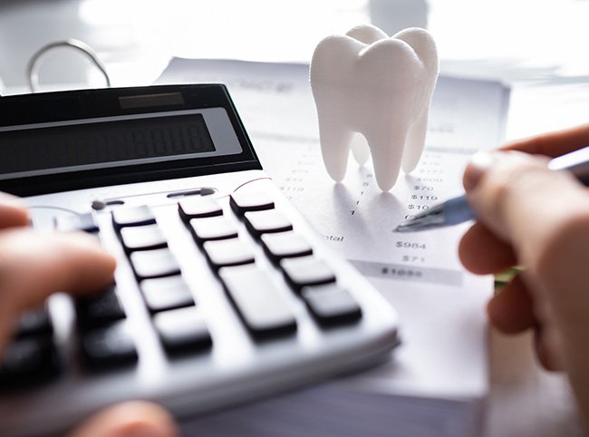 Patient in Houston considering teeth whitening cost